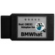 BMWhat IOS - 49 Bluetooth OBD OBD2 Диагностичен адаптер за БМВ