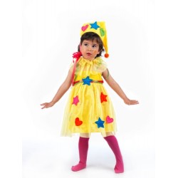 Цветна фея костюм за момиче. Карнавален костюм за Момиче, Възраст: 3-5 години