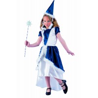 Костюм на вълшебница за момиче. Карнавален костюм за Момиче, Възраст: 7-9 години
