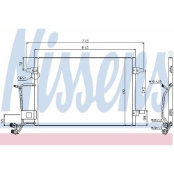 Nissens 94593 Кондензатор,климатик