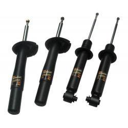 Supersport DSETFOCUS2 Racing Shock Absorbers Set of 4 for Ford Focus I Turnier DNW / DNX Build Date 02/99 Onwards Front-Wheel Drive