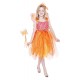 Рокля на фея, комплекта вклюва и крила, вълшебна пръчка и диадема. Карнавален костюм за Момиче, Възраст: 7-8 години