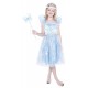 Рокля на фея, комплекта вклюва и крила, вълшебна пръчка и диадема. Карнавален костюм за Момиче, Възраст: 7-8 години