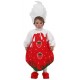 Костюм на ягода за бебе. Карнавален костюм за Бебе, Възраст: 0-6 месеца