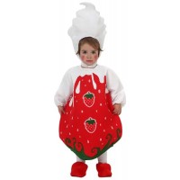 Костюм на ягода за бебе. Карнавален костюм за Бебе, Възраст: 0-6 месеца