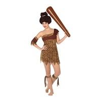 Костюм на праисторическа жена. Карнавален костюм за Жена, Размер: XL