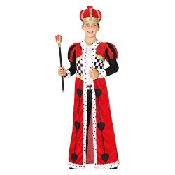 Костюм на крал на сърцата. Карнавален костюм за Момче, Възраст: 8 години Костюм на крал на сърцата. Карнавален костюм за Момче, Възраст: 8 години