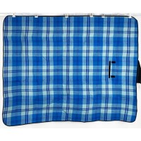 Многофункционално и Издръжливо Одеяло за Пикник в Каре-синьо от Elecsa