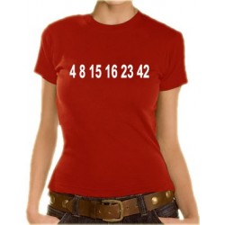 Дамска тениска с цифри