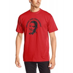 Мъжка тениска с лика и надпис Обама за президент