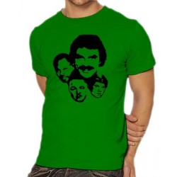 Мъжка тениска с лика на актьорите от Магнум