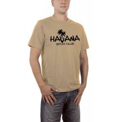 Мъжка тениска с надпис Havana - Bitch Club Мъжка тениска с надпис Havana - Bitch Club