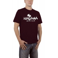 Мъжка тениска с надпис Havana - Bitch Club