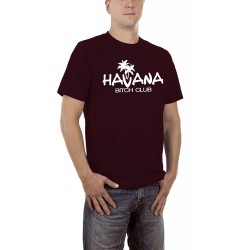 Мъжка тениска с надпис Havana - Bitch Club
