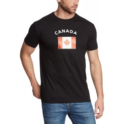 Мъжка тениска с знамето на Канада
