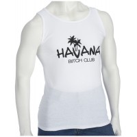 Мъжки потник с надпис на английски Havana - Bitch Club
